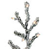 3' Pre-Lit Flocked Alpine Twig Artificial Christmas Tree - Warm White Lights Image 1