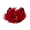 3" Red Halloween Devil Barrette Costume Accessory Image 1