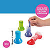 3" Science Party Plastic Beaker Slime Container - 12 Pc. Image 1
