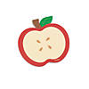 3" x 2 1/4" Apple-Shaped Blank Paper Sticky Notes - 12 Pc. Image 1