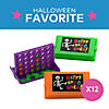 3" x 2" Mini Halloween Purple, Green & Orange Connect Disc Game - 12 Sets Image 2