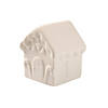 3" x 3 3/4" DIY Ceramic Gingerbread Houses - 12 Pc. Image 1