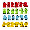 3" x 3" Community Helpers Yellow, Red, Green & Blue Felt Shapes - 24 Pc. Image 1