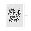 3" x 4 1/4" Bulk 50 Pc. Mini Mr & Mrs Paper Treat Bags Image 1