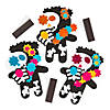 3" x 4 1/4" Day of the Dead Foam Magnet Craft Kit - Makes 12 Image 1