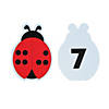 3" x 4 1/4" Double-Sided Laminated Cardstock Subitizing Ladybug Set &#8211; 96 Pc. Image 1