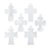 3" x 4 1/4" Religious Cross Suncatchers Craft Activities - 24 Pc. Image 1