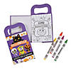 3" x 5 1/2" Mini Halloween Activity Books with Crayons - 12 Pc. Image 1