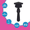 3" x 6 1/2" Mortarboard Graduation Plastic Hand Clappers - 12 Pc. Image 2
