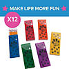 3" x 7 3/4" Paw Print Snap Closure Plastic Pencil Boxes - 12 Pc. Image 2