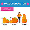 30" - 4 Ft. 4" Harvest Pumpkin Orange Cardboard Cutout Stand-Ups - 3 Pc. Image 1