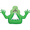 30" Blow-Up Inflatable Ghostbusters Cutie Slimer with Built-In LED Lights Outdoor Yard Decoration Image 1