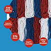 30" Bulk 576 Pc. Patriotic Red, White & Blue Bead Necklace Assortment Image 3