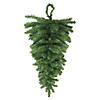 30" Canadian Pine Artificial Christmas Teardrop Door Swag - Unlit Image 1