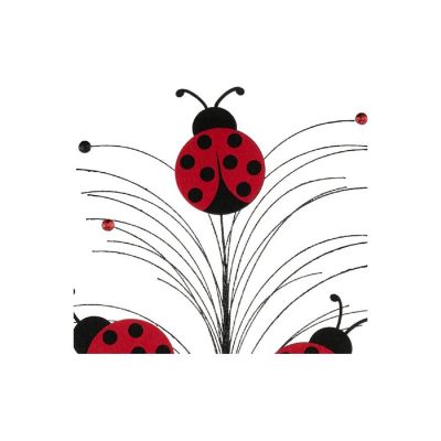 30" Glitter Ladybug Spray Image 2