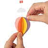 30" Hot Air Balloon Ceiling Decorations - 6 Pc. Image 1