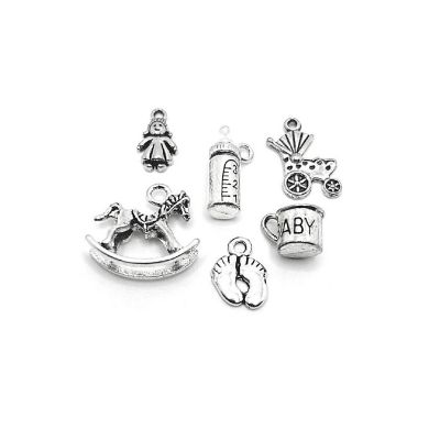 30 Pcs Baby Shower Mix Charms Image 1