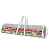 30" Transparent Christmas Gift Wrap Organizer Bag with Handles Image 1