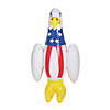 30" x 52" Inflatable Large U.S.A Patriotic Vinyl Standing Eagle Image 1