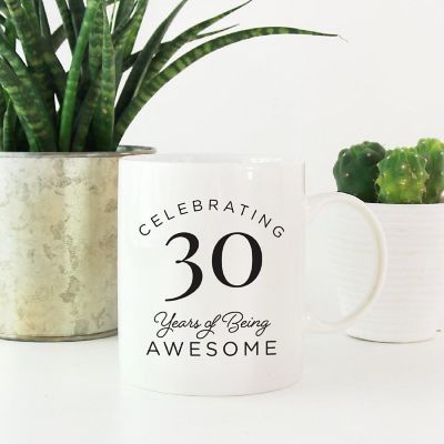 30 Years Awesome Ceramic Mug Image 1