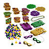 300 Pc. Mardi Gras Party Kit for 100 Guests Image 1