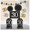 30th Birthday Sparkling Celebration Decorating Kit - 10 Pc. Image 1