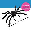 31 1/2" x 7 3/4" Light-Up Animated Walking Fuzzy Spider Halloween Decoration Image 2