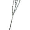 31" Glittered Silver Artificial Twig Christmas Spray Image 2