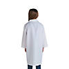 31" Kids White Polyester Scientific Lab Coat - Fits Size 8-10 Image 1