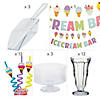 31 Pc. Premium Ice Cream Bar Set Kit for 12 Guests Image 1