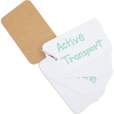32 Pack Blank Flash Cards with Rings for Studying with 50 Sheets Each, 250gsm Index Notecards, 2.2 x 3.5 In Image 1