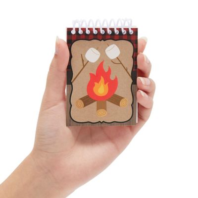32 Pack Camping Notepads for Kids, 4 Designs Image 2