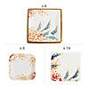 32 Pc. Sweet Fall Disposable Tableware Kit for 8 Guests Image 1