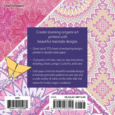 333 Origami Sheets-Mandala Designs Image 1