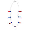 34" Patriotic Light String Light-Up Necklaces - 6 Pc. Image 1