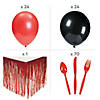 344 Pc. 60th Birthday Party Tableware Kit for 16 Guests Image 2