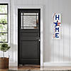 35.75" Welcome Home Americana Wooden Wall Sign Image 1