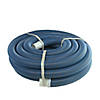 35' x 1.5" Blue Spiral Wound Swimming Pool Vacuum Hose Image 2