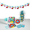 353 Pc. Pool Party Tableware Kit for 24 Guests Image 1