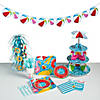 354 Pc. Pool Party Deluxe Tableware Kit for 24 Guests Image 1