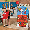 36 1/4" x 5 Ft. Peanuts&#174; Christmas Snoopy & Woodstock Cardboard Cutout Stand-Up Image 1