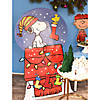 36 1/4" x 5 Ft. Peanuts&#174; Christmas Snoopy & Woodstock Cardboard Cutout Stand-Up Image 2