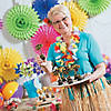 36" - 42" Bulk 50 Pc. Luau Party Polyester Lei Assortment Image 2