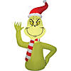 36" Airblown<sup>&#174;</sup> Dr. Seuss&#8482; The Grinch Car Buddy Inflatable Image 1