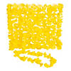 36" Bright Yellow Flower Plastic Leis - 12 Pc. Image 1