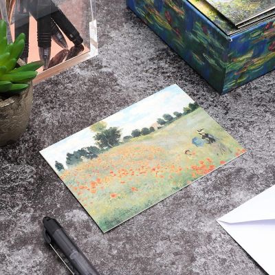 36-Count Assorted Box All Occasion Greeting Cards with Envelopes, Notecards, Artistic Design Inspired by Monet Painting, 5 x 3.5 in Image 1