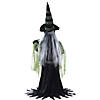 36" Fortune Teller Witch Animated Prop Image 1