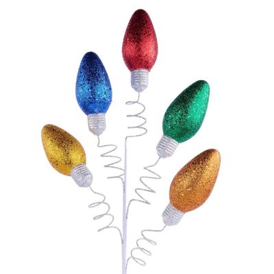36" Glitter Light Bulb: Traditional Image 1