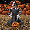 36" Lunging Pumpkin Carver Animated Prop Image 3