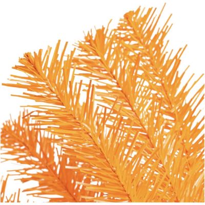 36" Teardrop Swag, 90 Tips: Orange Image 2